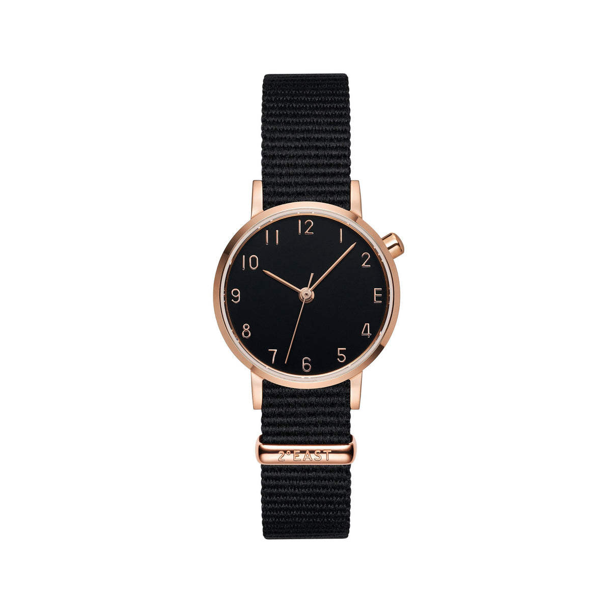 The Black and Rose Gold Watch - Midnight (Kids)