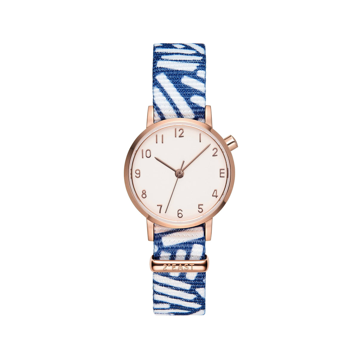 The White and Rose Gold Watch - Navy Books (Kids)