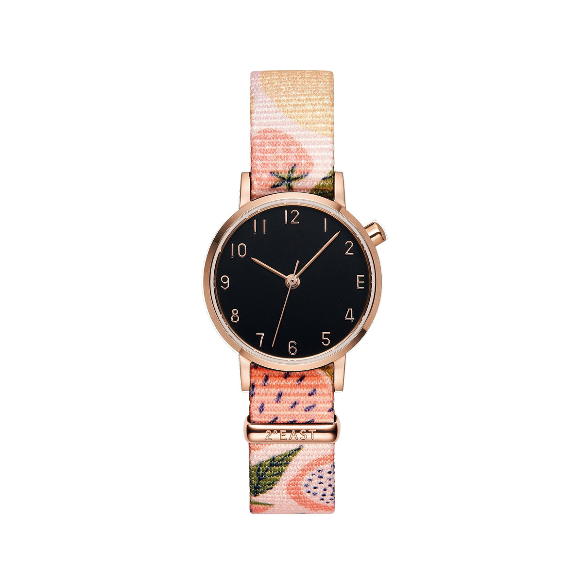 The Black and Rose Gold Watch -  Fruity (Kids)