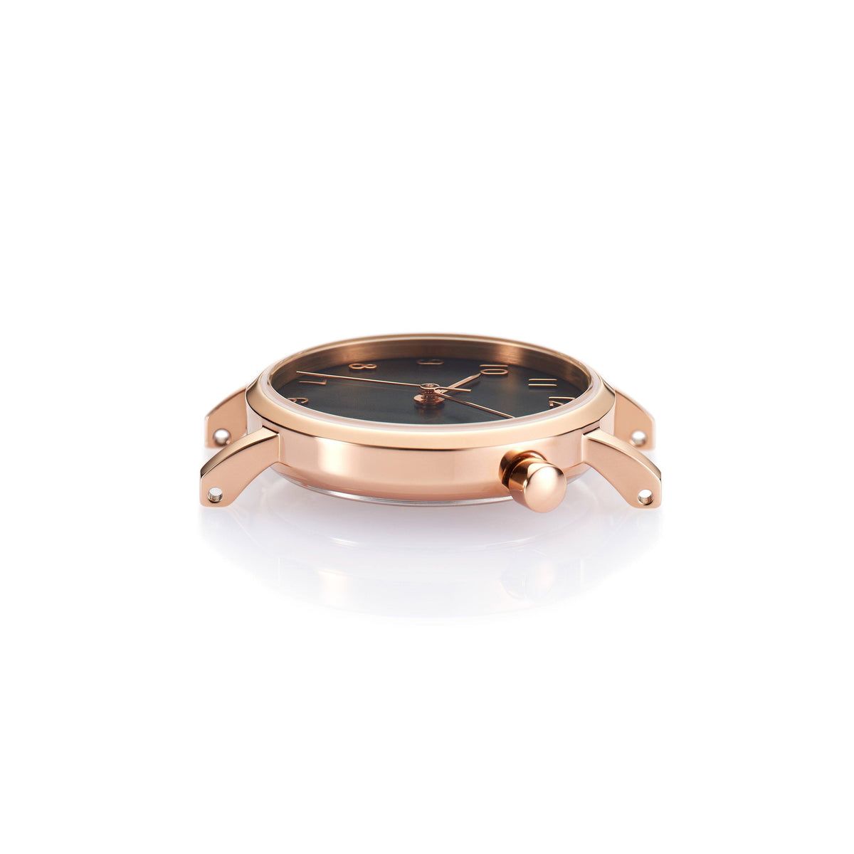 The Black and Rose Gold Watch - Midnight (Kids)