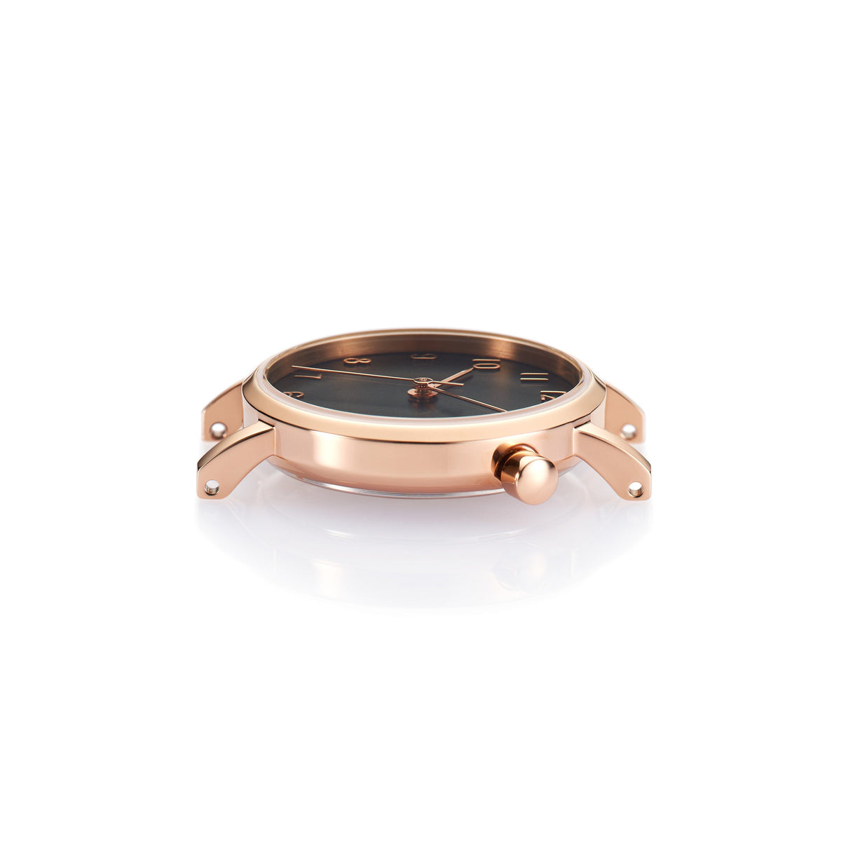 The Black and Rose Gold Watch -  Ivory (Kids)
