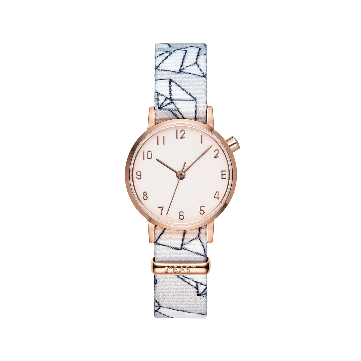 The White and Rose Gold Watch - Origami (Kids)