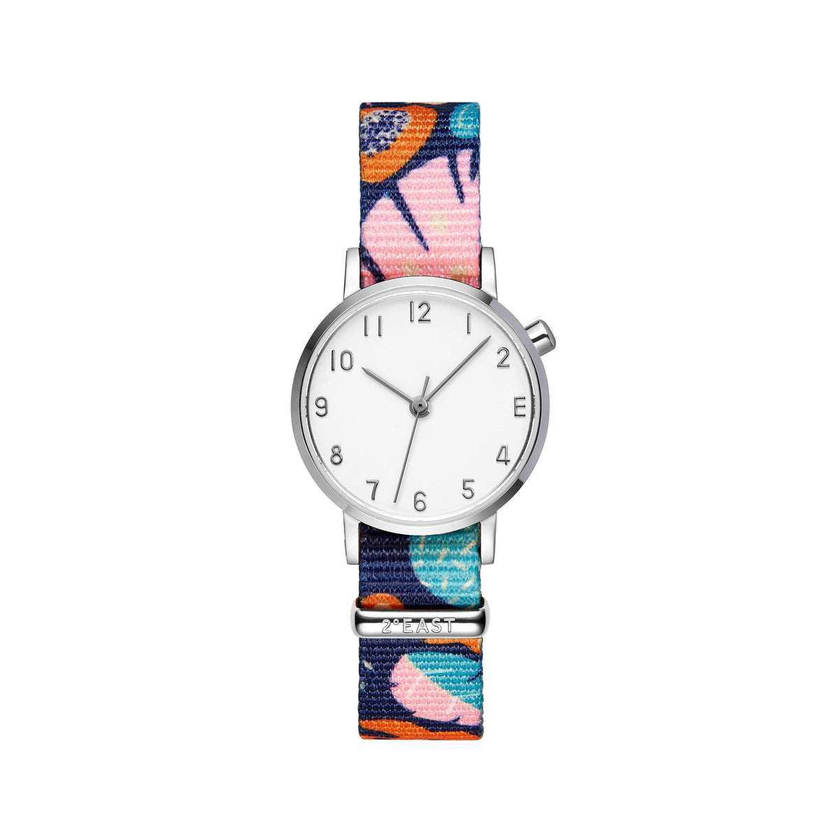 The White and Silver Watch - Tropical (Kids)