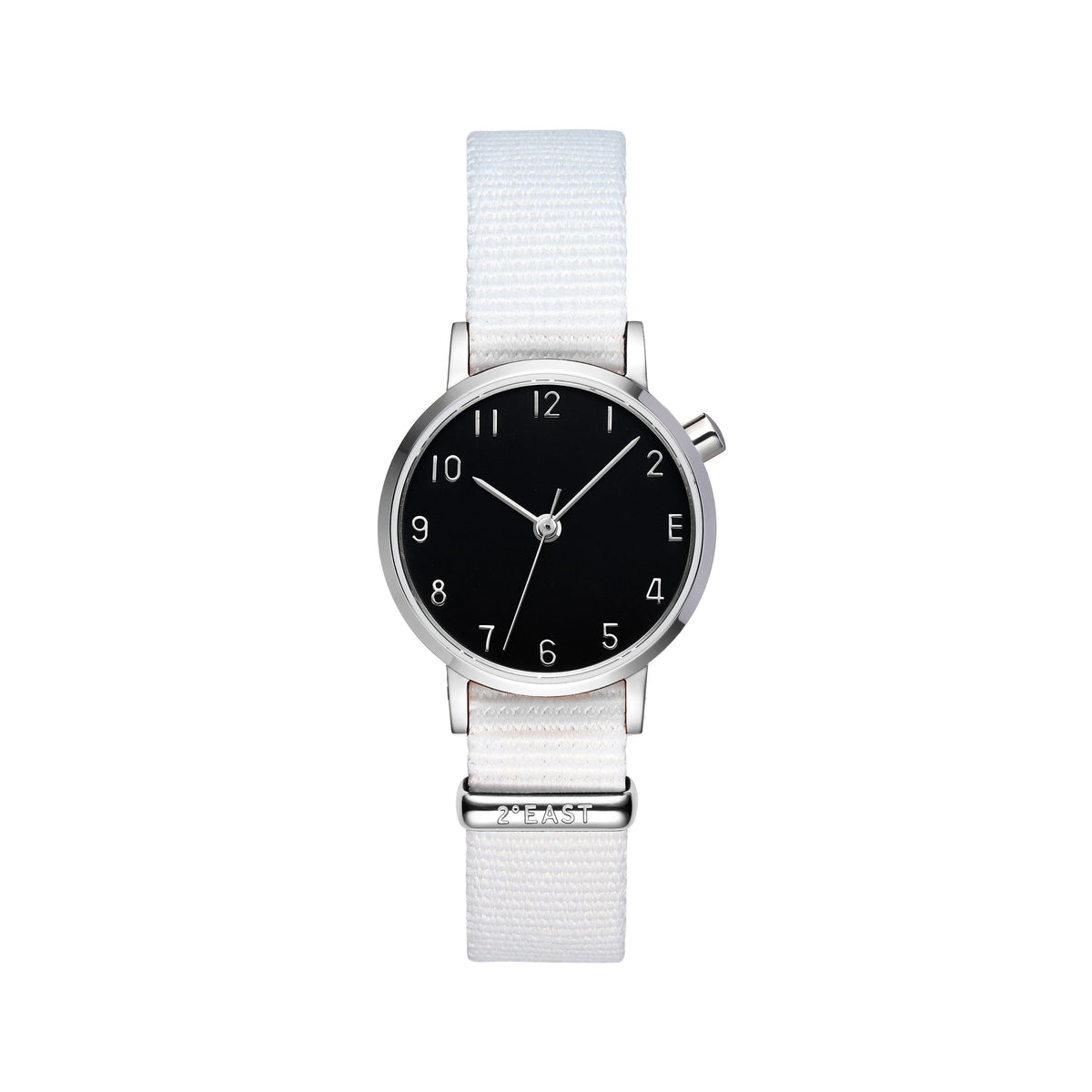 The Black and Silver Watch - Ivory (Kids)
