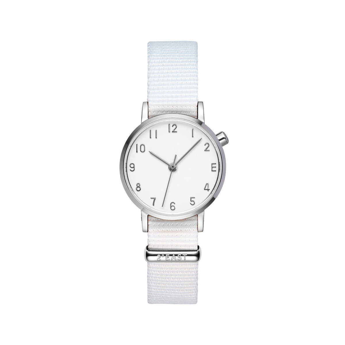 The White and Silver Watch - Ivory (Kids)