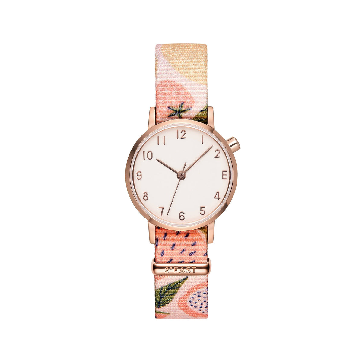 The White and Rose Gold Watch - Fruity (Kids)
