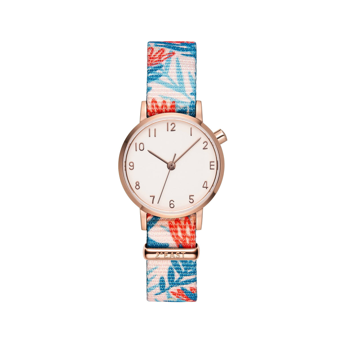 The White and Rose Gold Watch - Protea (Kids)